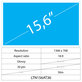 15.6 LCD Slim Glossy 30 pin HD