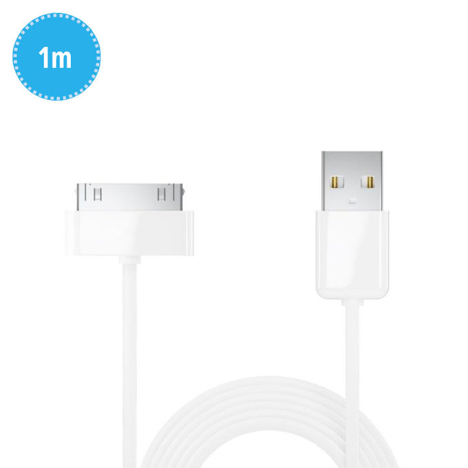 30-pin / USB kabel, 1 m, kompatibilno s Apple