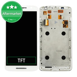 Motorola Moto X Play XT1562 - LCD zaslon + zaslon osjetljiv na dodir + okvir (White) TFT