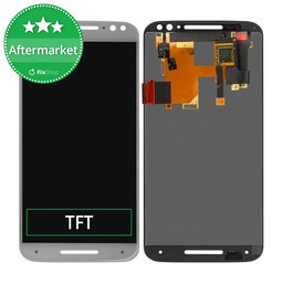 Motorola Moto X Style XT1572 - LCD zaslon + zaslon osjetljiv na dodir (bijeli)