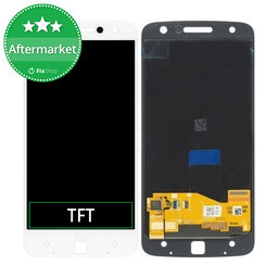 Motorola Moto Z XT1650 - LCD zaslon + zaslon osjetljiv na dodir (bijeli)