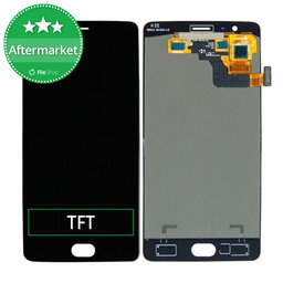 OnePlus 3T - LCD zaslon + zaslon osjetljiv na dodir (Black) TFT