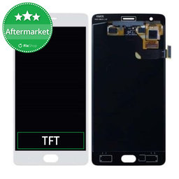OnePlus 3T - LCD zaslon + zaslon osjetljiv na dodir (White) TFT
