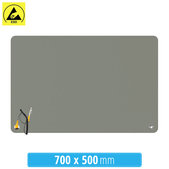 ESD Antistatički silikonski jastučić otporan na toplinu - 70 x 50 cm