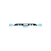 Samsung Galaxy S8 Plus G955F - Ljepilo za LCD zaslon (gore) - GH02-14433A Originalni servisni paket
