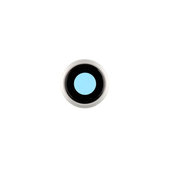Apple iPhone 8, SE (2020), SE (2022) - Staklo stražnje kamere + okvir (srebrna, bijela)