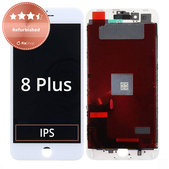 Zaslon za iPhone 8 Plus, White, Dodirni ekran s okvirom, Refurbished