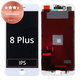 Apple iPhone 8 Plus - LCD zaslon + zaslon osjetljiv na dodir + okvir (bijeli) Refurbished