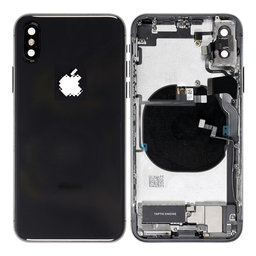 Apple iPhone X - Stražnje Maska s malim dijelovima (Space Gray)