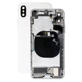 Apple iPhone X - Stražnje Maska s malim dijelovima (srebrno)