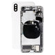 Apple iPhone X - Stražnje Maska s malim dijelovima (srebrno)