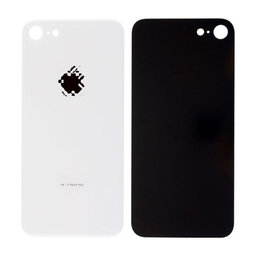 Apple iPhone 8 - Stražnje staklo kućišta (srebrno)