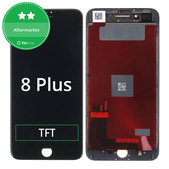 Zaslon za iPhone 8 Plus, Black, Dodirni ekran s okvirom