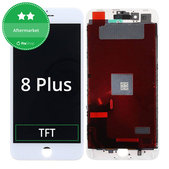 Zaslon za iPhone 8 Plus, White, Dodirni ekran s okvirom