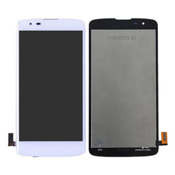 LG K8 K350N - LCD zaslon + zaslon osjetljiv na dodir (bijeli)