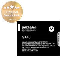 Motorola Moto E4 XT1761, Moto G5 XT1675, Moto E5 Play - Baterija GK40 2800mAh - SNN5976A Genuine Service Pack