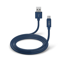 SBS - USB-C / USB kabel (1m), bijeli