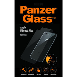 PanzerGlass - Zadaj Kaljeno Steklo Backglass za iPhone 8 Plus, transparent