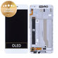Asus ZenFone 3 Max ZC520TL - LCD zaslon + zaslon osjetljiv na dodir + okvir (bijeli) - 90AX0087-R20010, 90AX0084-R20010 Originalni servisni paket