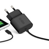 SBS - 10W adapter za punjenje s USB-C, crni