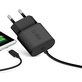 SBS - 10W adapter za punjenje s USB-C, crni