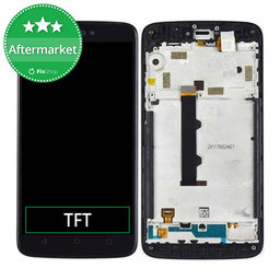 Motorola Moto C XT1754 - LCD zaslon + zaslon osjetljiv na dodir + okvir (Gray) TFT
