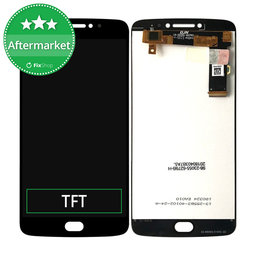 Moto E4 Plus XT1772 - LCD zaslon + zaslon osjetljiv na dodir (Black) TFT