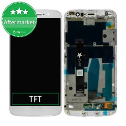Motorola Moto M XT1663 - LCD zaslon + zaslon osjetljiv na dodir + okvir (Gray) TFT