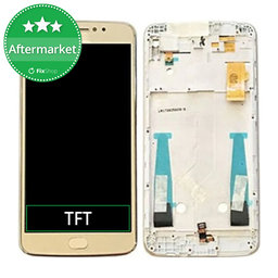 Motorola Moto E4 Plus XT1771 - LCD zaslon + zaslon osjetljiv na dodir + okvir (Gold) TFT