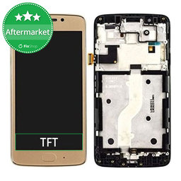 Motorola Moto G5 Plus - LCD zaslon + zaslon osjetljiv na dodir + okvir (Gold) TFT