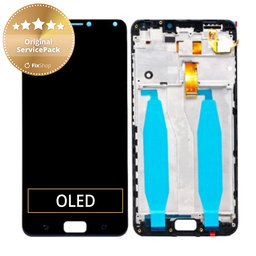 Asus ZenFone 4 Max ZC554KL (X00ID) - LCD zaslon + zaslon osjetljiv na dodir + okvir (Deepsea Black) - 90AX00I1-R20010 Originalni servisni paket