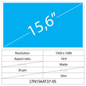 HP ProBook HP ProBook 650 G2 15.6 LCD Slim Matte 30 pin Full HD