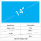 14 LCD Slim Matte 30 pin Full HD