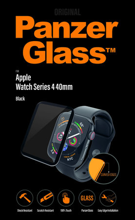 PanzerGlass - Tempered Glass za Apple Watch Series 4, 5, 6, SE (1. gen) & SE (2. gen) 40 mm, prozirno