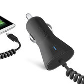 SBS - Auto punjač Micro-USB, 2.1A, crni