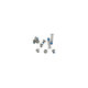 Apple MacBook Air 13" A1369 (kasno 2010. - Sredina 2011.), A1466 (sredina 2012. - Sredina 2017.) - P5 PENTALOBE set donjih vijaka