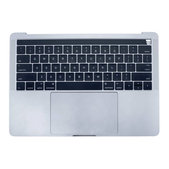 Apple MacBook Pro 13" A1706 (kasno 2016. - Sredina 2017.) - Gornji okvir tipkovnice + američka tipkovnica + mikrofon + trackpad + zvučnici (srebrni)