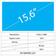 HP Pavilion HP Pavilion DV6-7100 15.6 LCD Slim Glossy 40 pin Full HD