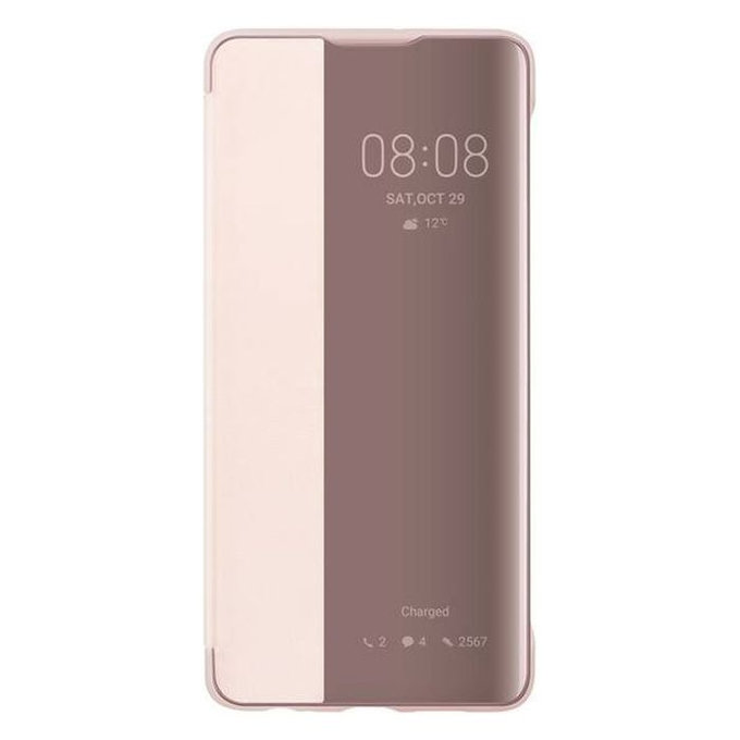 Huawei - Maskica SmartView za Huawei P30, ružičasta
