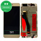 Huawei P10 - LCD zaslon + zaslon osjetljiv na dodir + okvir (Gold) TFT