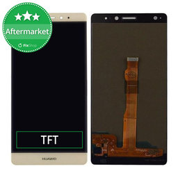 Huawei Mate S - LCD zaslon + zaslon osjetljiv na dodir (Gold) TFT