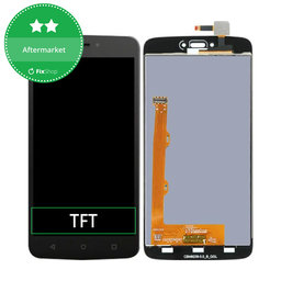 Motorola Moto C Plus XT1723 - LCD zaslon + zaslon osjetljiv na dodir (Black) TFT