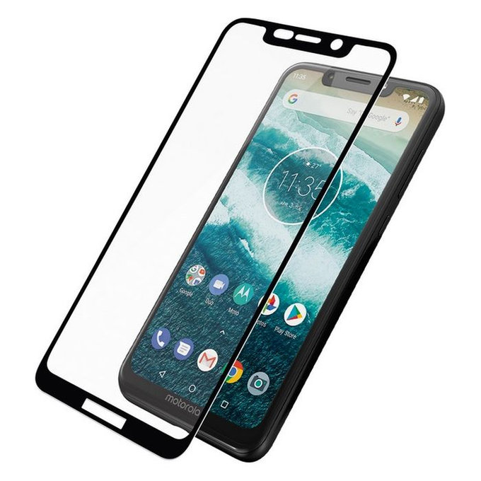 PanzerGlass - Tempered Glass za Motorola One, črno