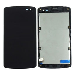 LG F60 D390N - LCD zaslon + zaslon osjetljiv na dodir + okvir (crni)