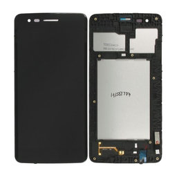 LG K8 M200N (2017) - LCD zaslon + zaslon osjetljiv na dodir + okvir (Black) TFT
