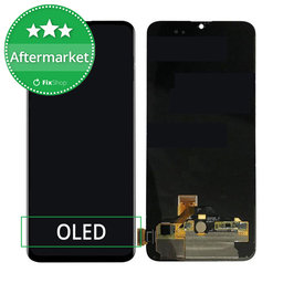 OnePlus 6T - LCD zaslon + zaslon osjetljiv na dodir (crni) OLED