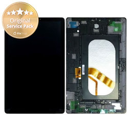 Samsung Galaxy Tab S4 10.5 T830, T835 - LCD zaslon + zaslon osjetljiv na dodir + okvir (crni) - GH97-22199A Originalni servisni paket