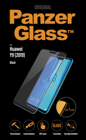 PanzerGlass - Tempered Glass za Huawei Y9 2019, črno