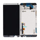 HTC One Max T6 - LCD zaslon + zaslon osjetljiv na dodir + okvir (srebrni) - 80H01666-01 Originalni servisni paket