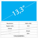 13.3 LCD Slim Glossy 40 pin HD+